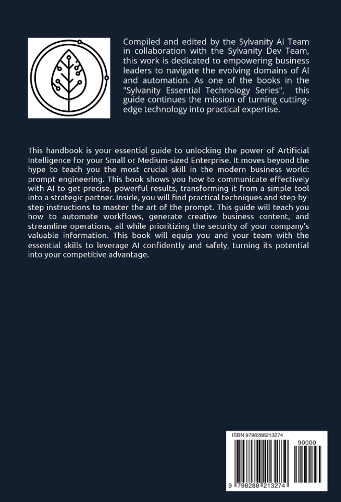 Prompt Engineering for SMEs back cover